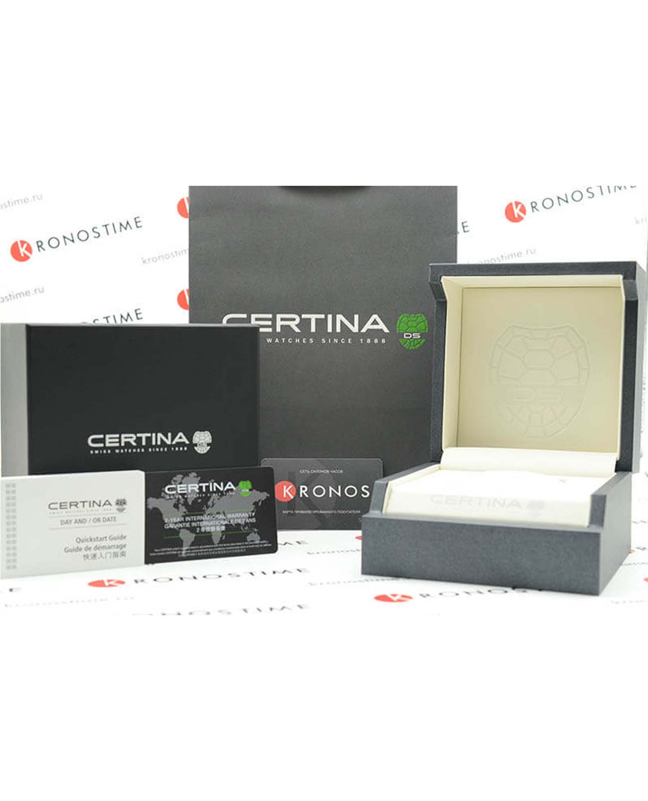 Оригинальные часы Certina Certina DS Jubile C902.451.46.011.00 кварцевые калибр механизма eta e64.111 общий вид