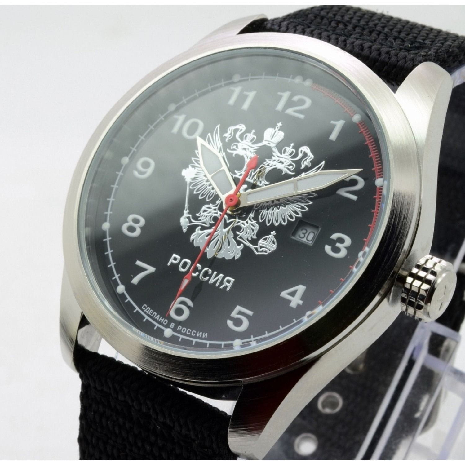 Спецназ Спецназ Атака С2861318-2115-09,  россия мужские часы на браслете тканевый боковой вид