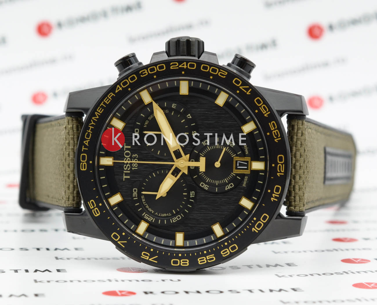 Tissot Tissot SuperSport Chrono T125.617.37.051.01 SuperSport Chrono, наручные мужские часы фото под углом