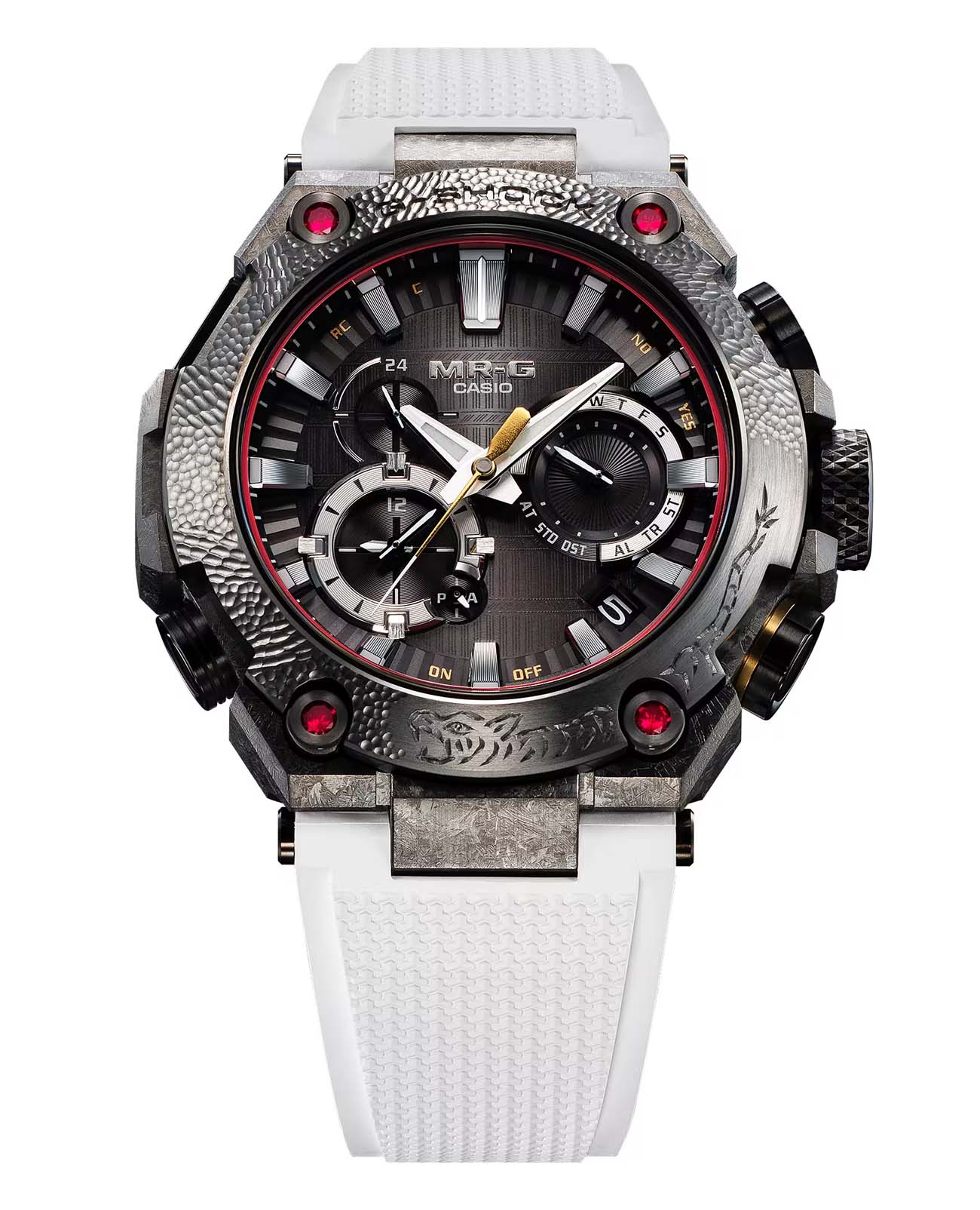 Casio MRG-B2000SG-1A мужские часы застежка крупным планом
