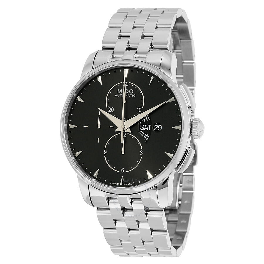 Mido Mido Baroncelli M8607.4.18.12 мужские часы черный циферблат на запястье