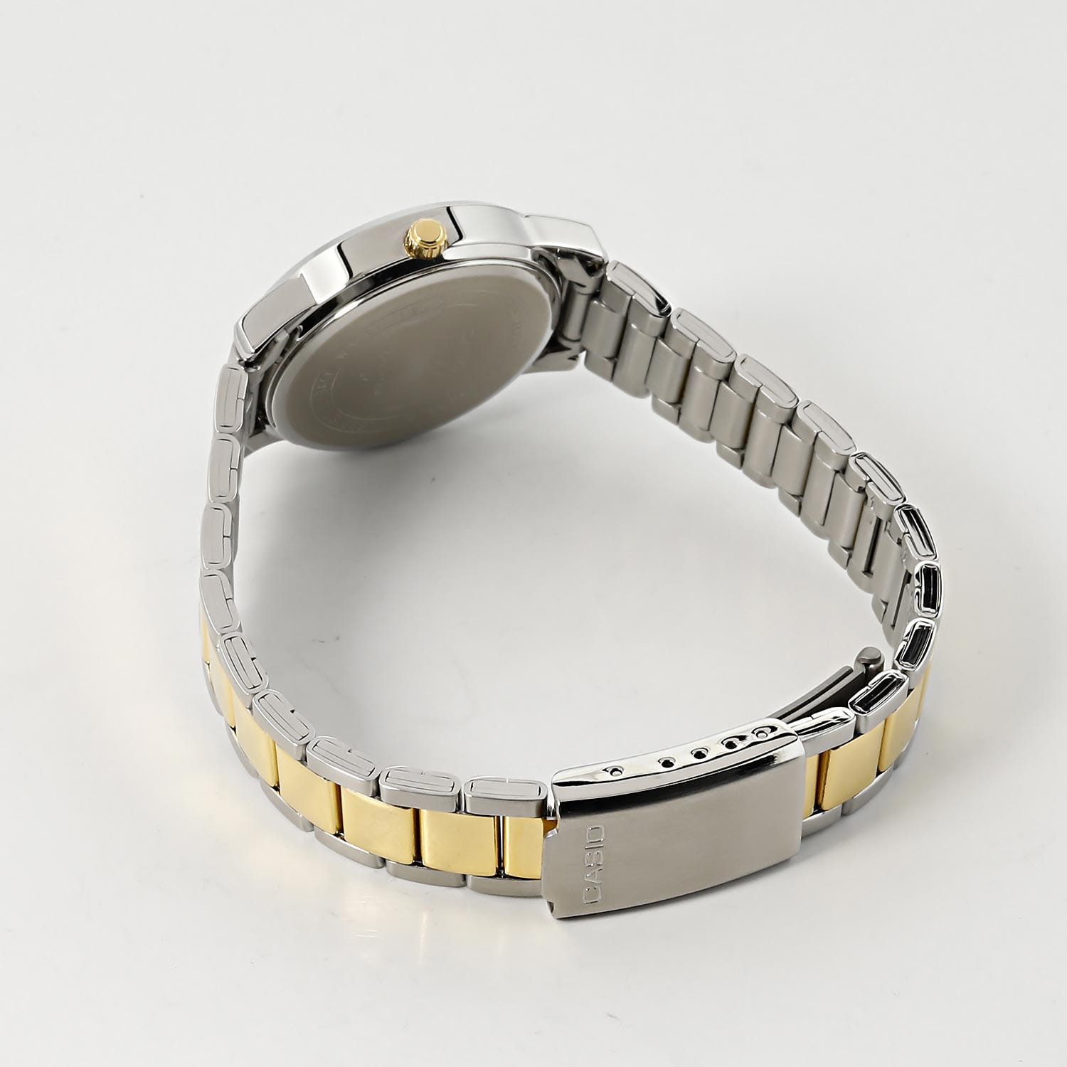 Casio Casio Collection LTP-1303SG-7AVDF (LTP-1303SG-7A), ltp япония женские часы на браслете нержавеющая сталь с ip-покрытием боковой вид