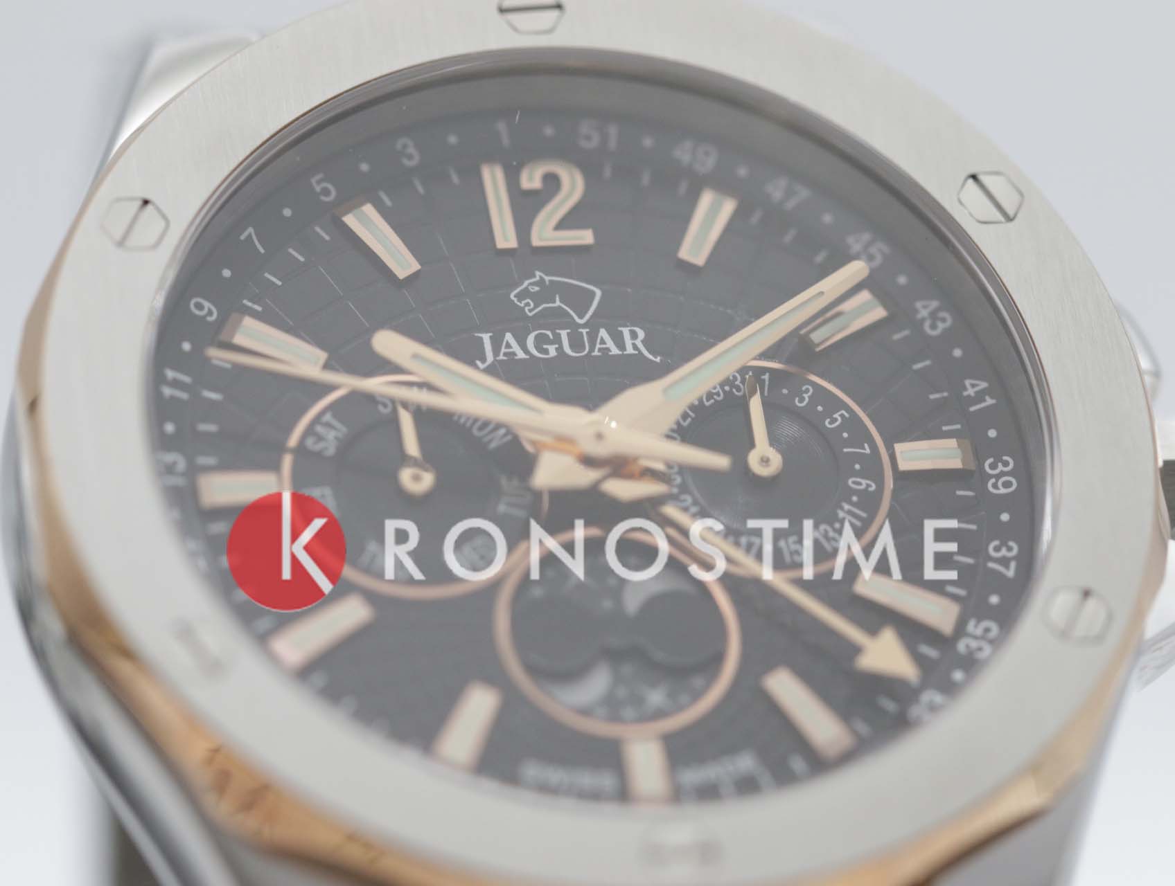 Jaguar Jaguar Moonphase J1039/4 , наручные мужские часы фото под углом