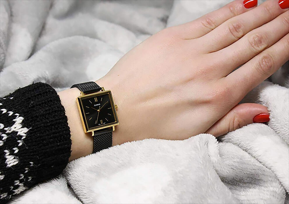 Оригинальные часы Casio Casio Collection LTP-E155MGB-1BEF кварцевые калибр механизма  общий вид