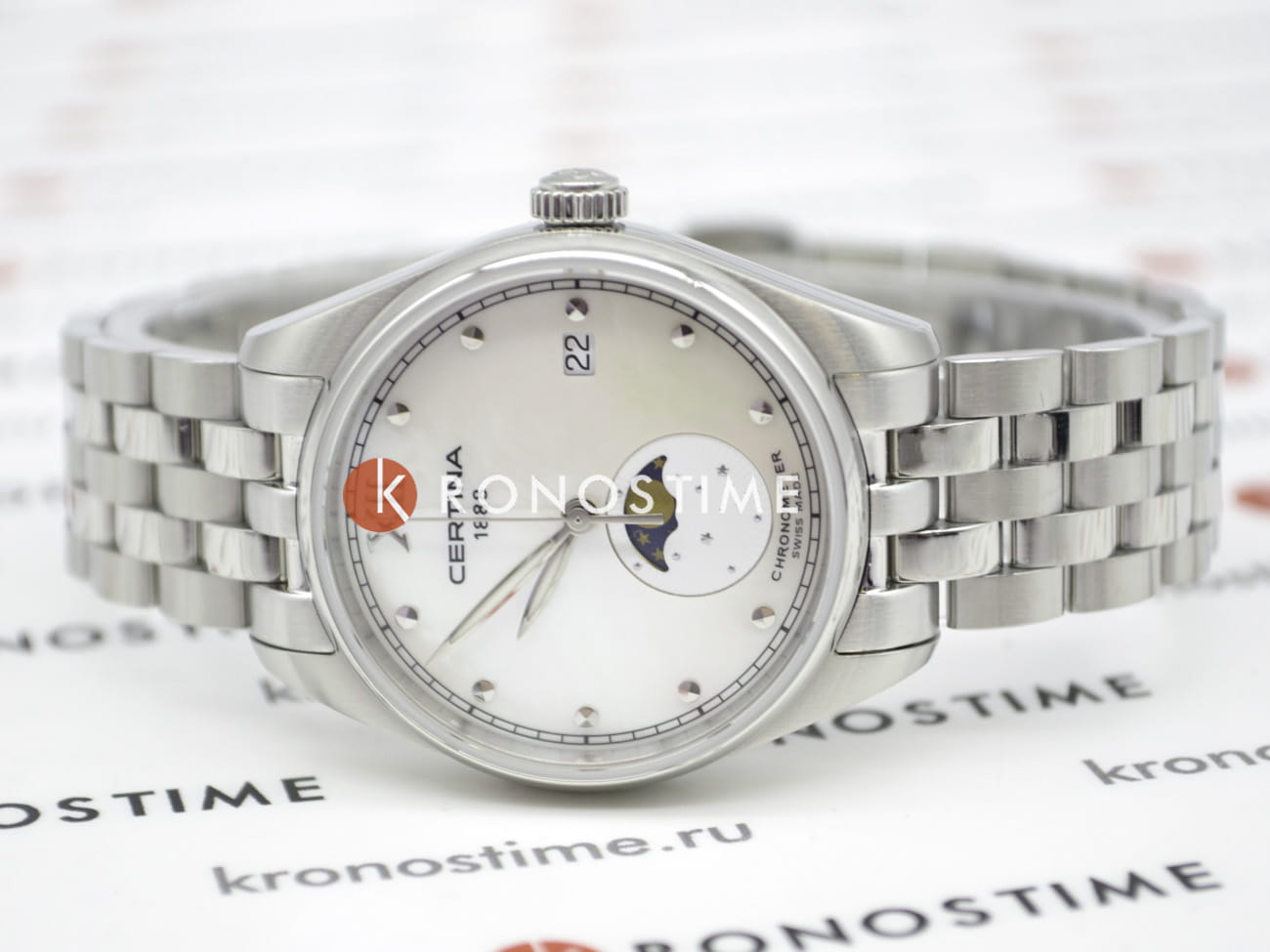 Certina Certina DS-8 Lady Moon Phase C033.257.11.118.00 DS 8 - задняя крышка металл сталь корпуса, швейцария часы