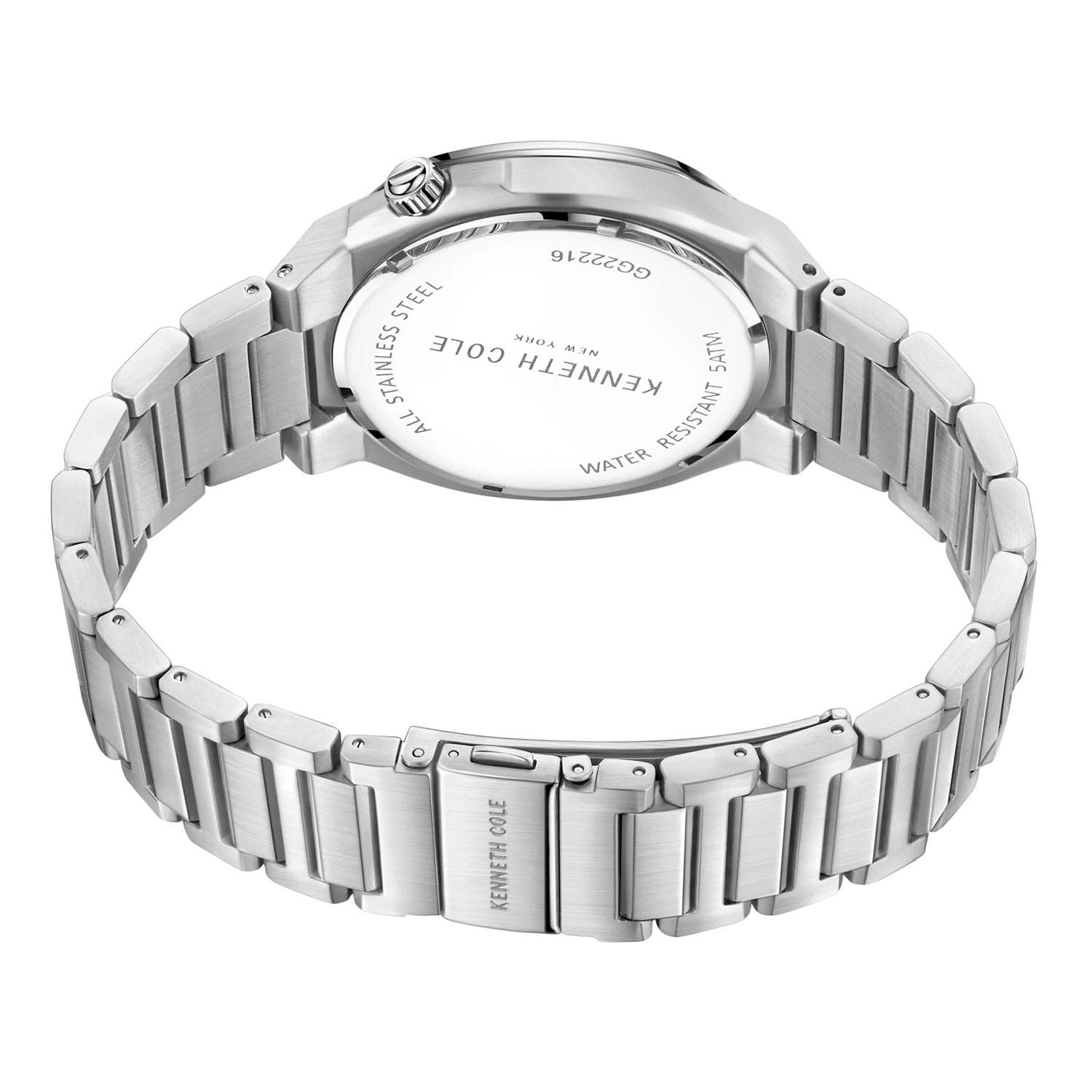 Kenneth Cole Kenneth Cole Classic KCWGG2221604,  сша мужские часы на браслете нержавеющая сталь боковой вид