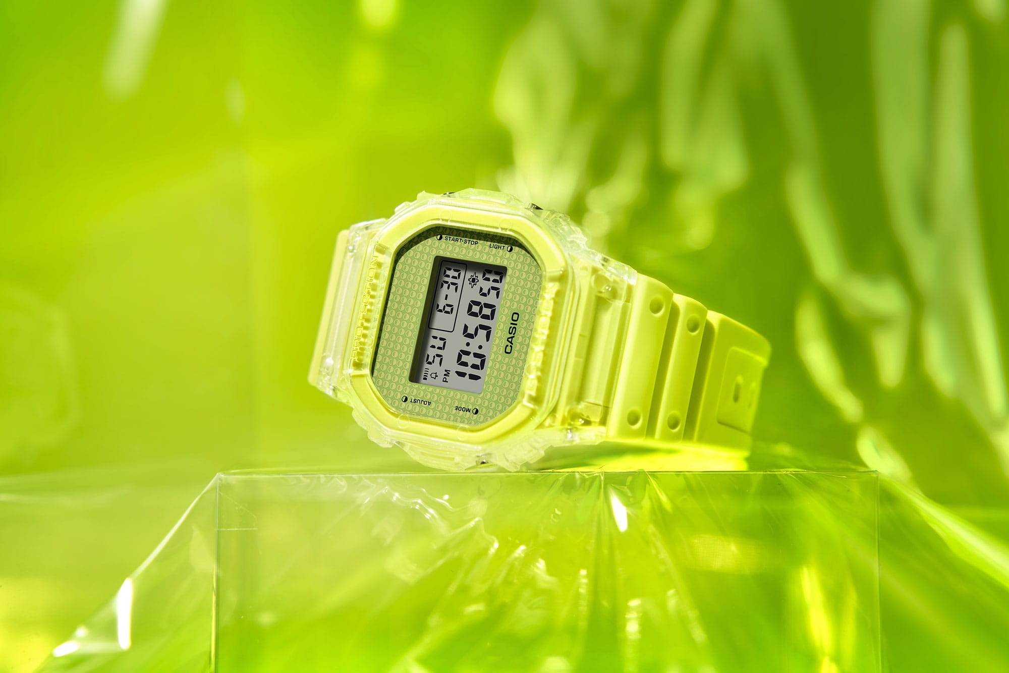 Casio Casio G-Shock DW-5600GL-9DR (DW-5600GL-9) DW-5600 - задняя крышка пластик корпуса, япония часы