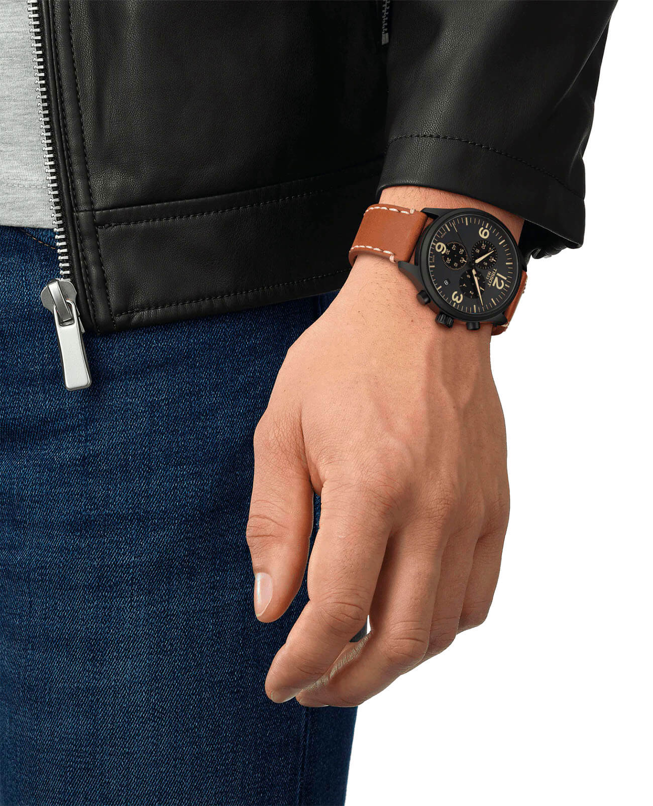 Tissot Tissot Chrono XL T116.617.36.057.00 Chrono XL, наручные мужские часы фото под углом