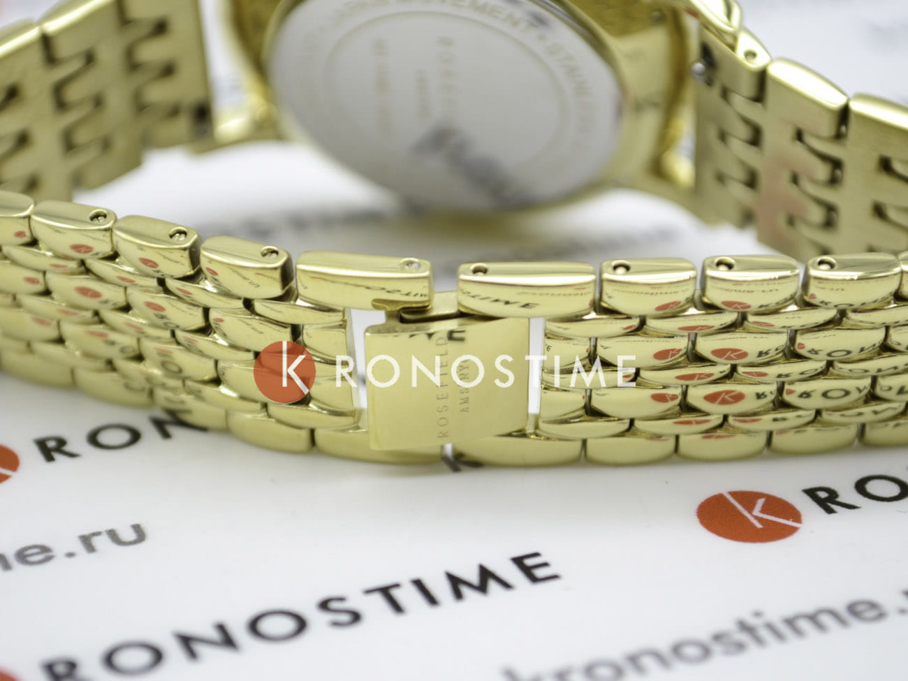 Rosefield Rosefield The Pearl RMGSG-R01  — детали корпуса и сталь c pvd покрытием