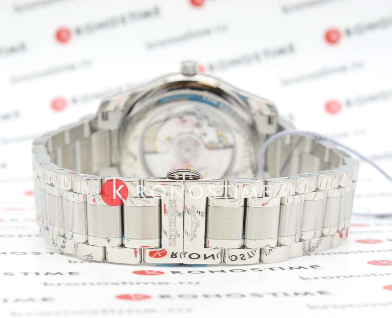 Longines Longines Master Collection L2.893.4.59.6 механические мужские часы часы крупный план черный циферблата