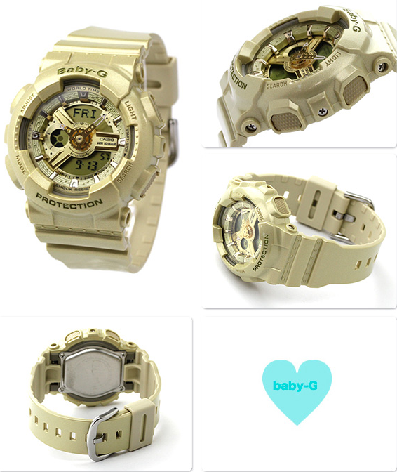 Casio Casio Baby-G BA-111-9A , наручные женские часы фото под углом