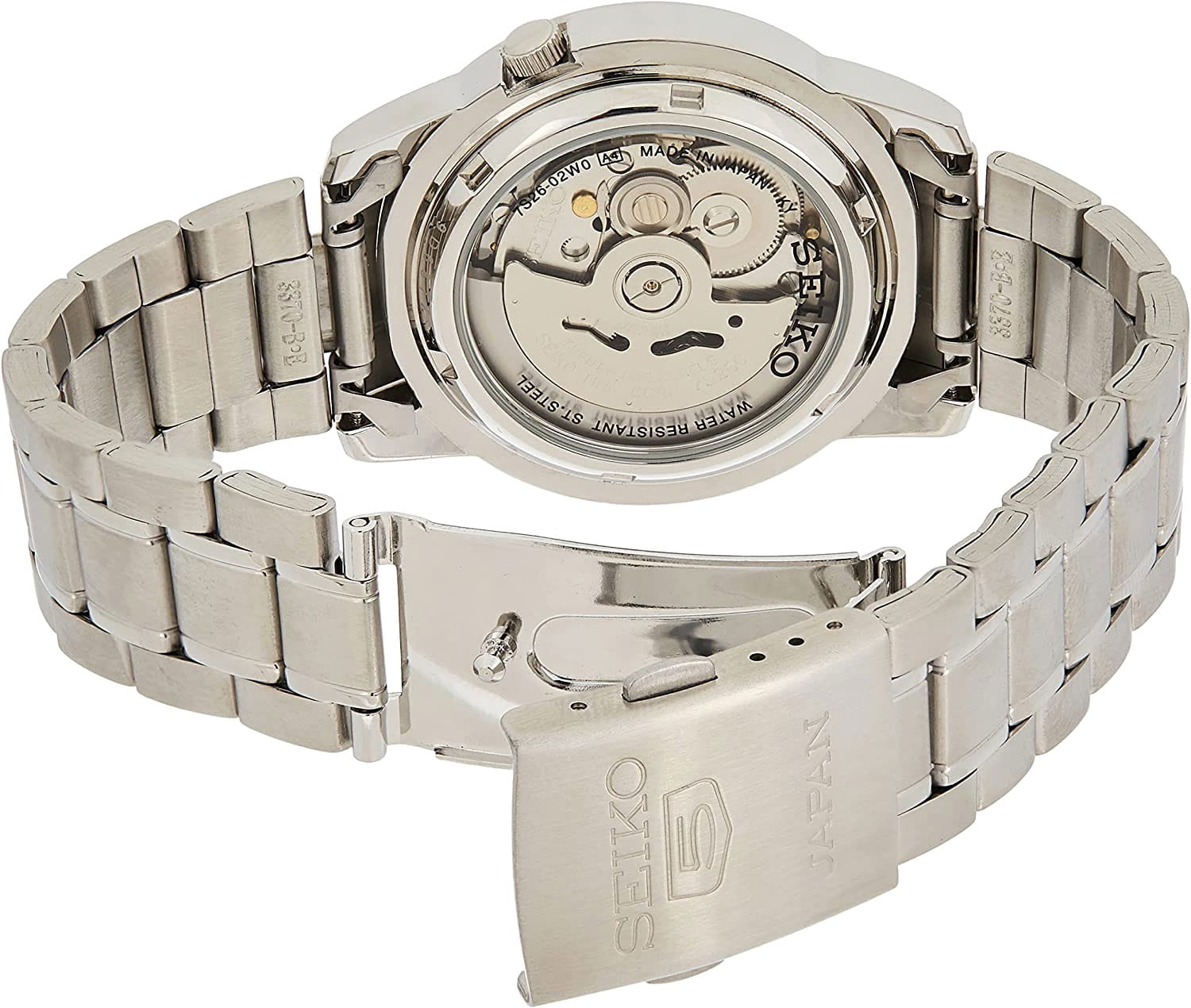 Seiko Seiko 5 Regular SNKE51J1  — детали корпуса и нержавеющая сталь