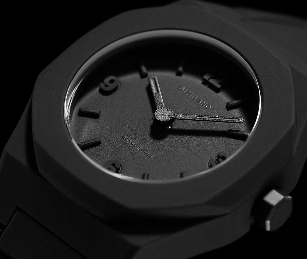 D1 Milano D1 Milano Nanochrome NCRJ02  - задняя крышка резина корпуса, италия часы