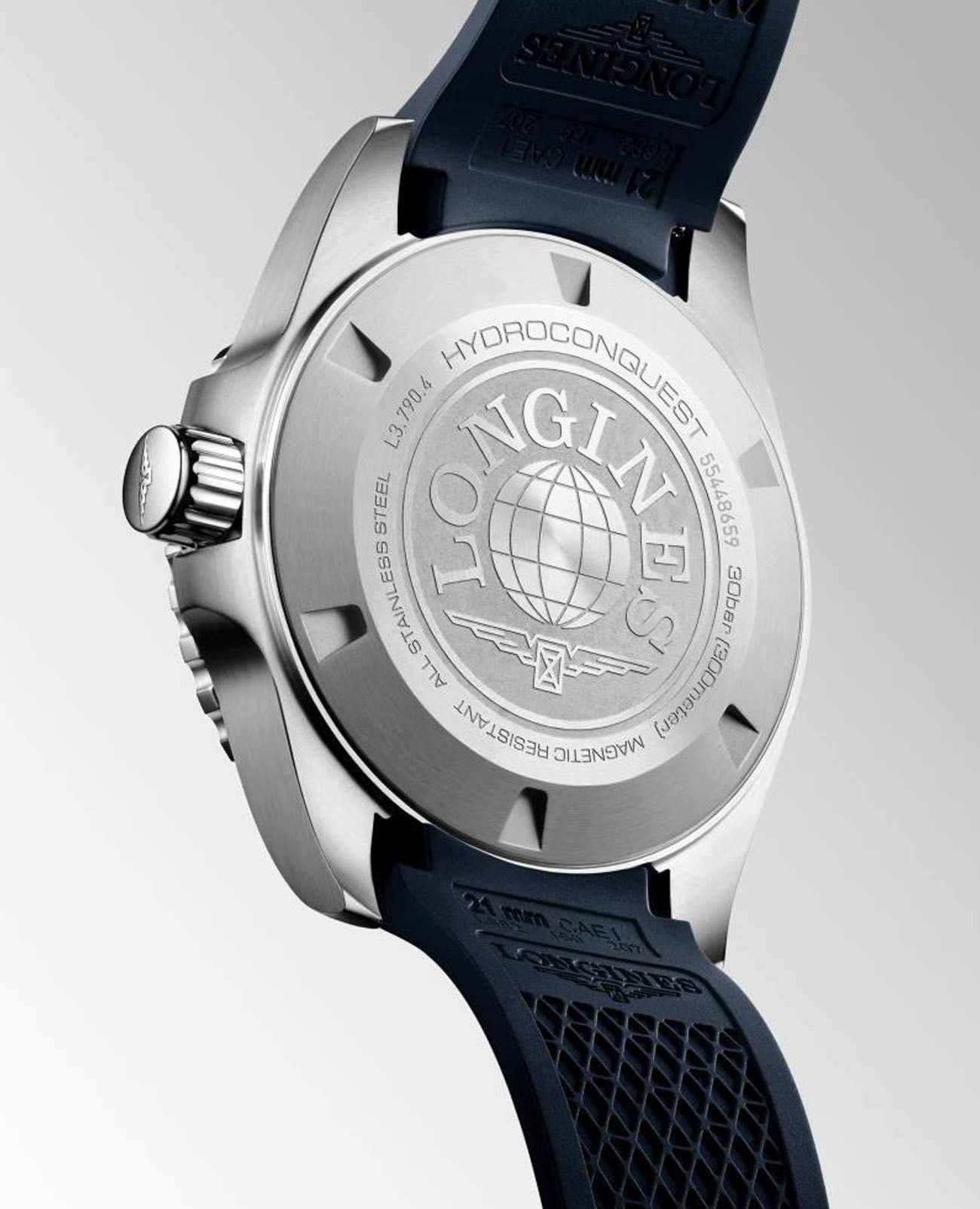 Longines Longines HydroConquest L3.790.4.96.9 механические часы с аксессуарами мужские часы модель L37904969