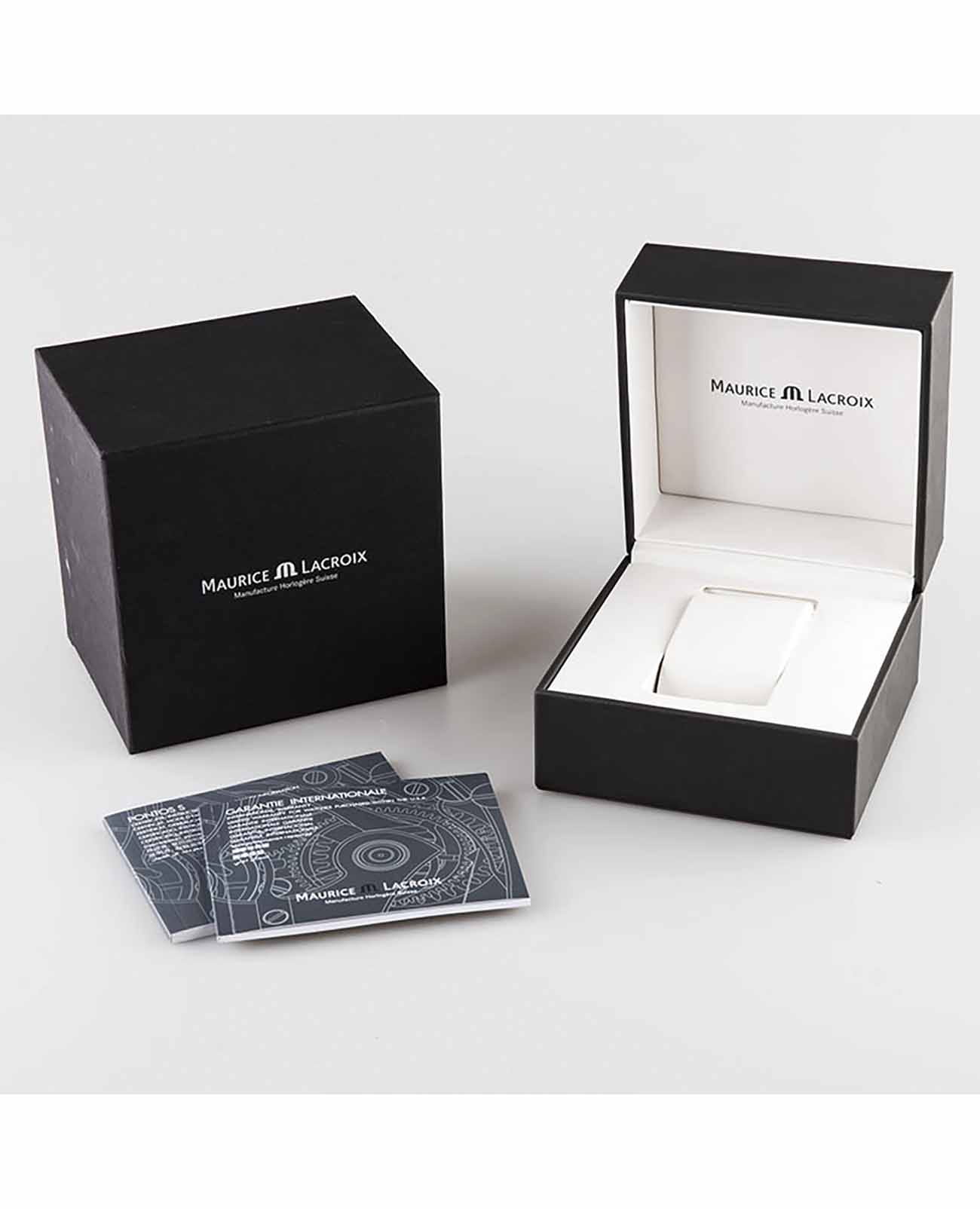 Maurice Lacroix Maurice Lacroix Aikon Date AI1006-PVY13-171-1  — детали корпуса и сталь c pvd покрытием