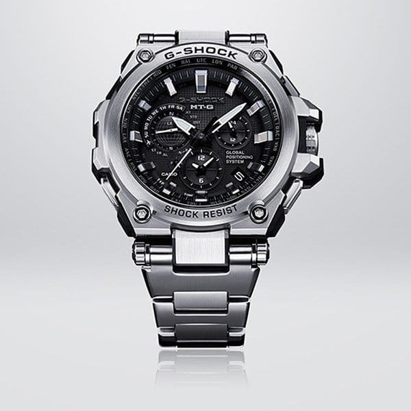 Casio Casio G-Shock Premium MTG-G1000D-1A MTG, наручные мужские часы фото под углом