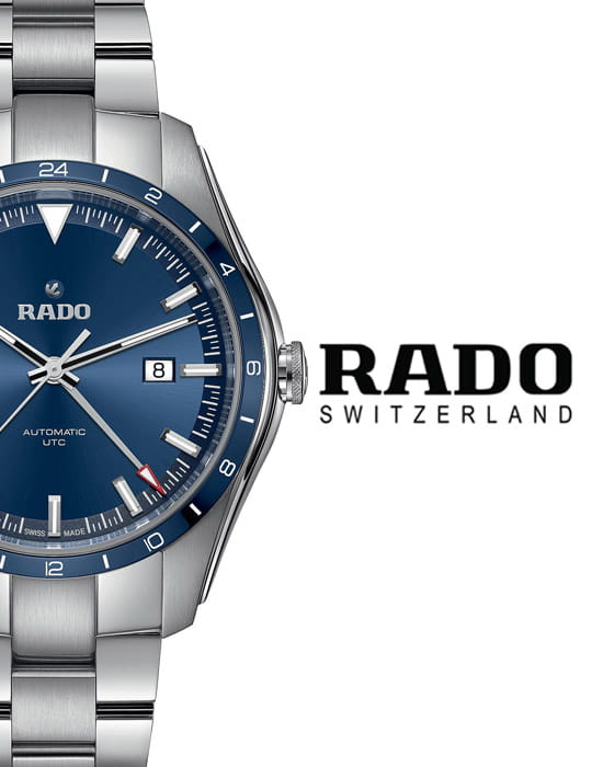 Rado Rado Hyperchrome Automatic UTC R32050203 Automatic, наручные мужские часы фото под углом