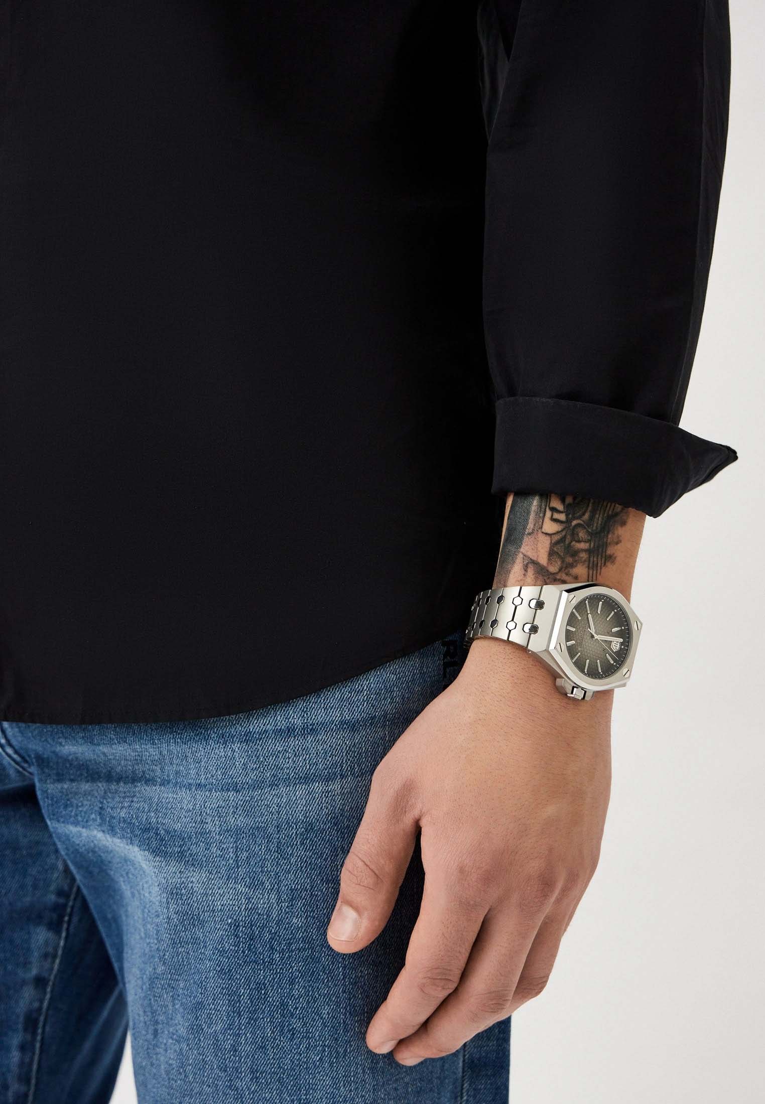 Оригинальные часы Philipp Plein Philipp Plein The Skull PWPMA0124 кварцевые калибр механизма  общий вид