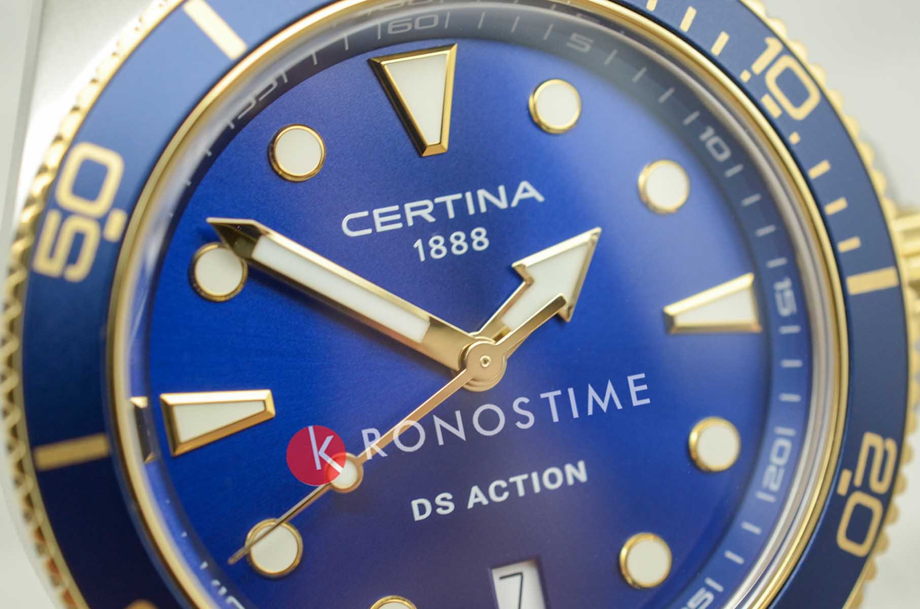 Оригинальные часы Certina Certina DS Action C048.410.22.041.00 кварцевые калибр механизма f06.412 общий вид