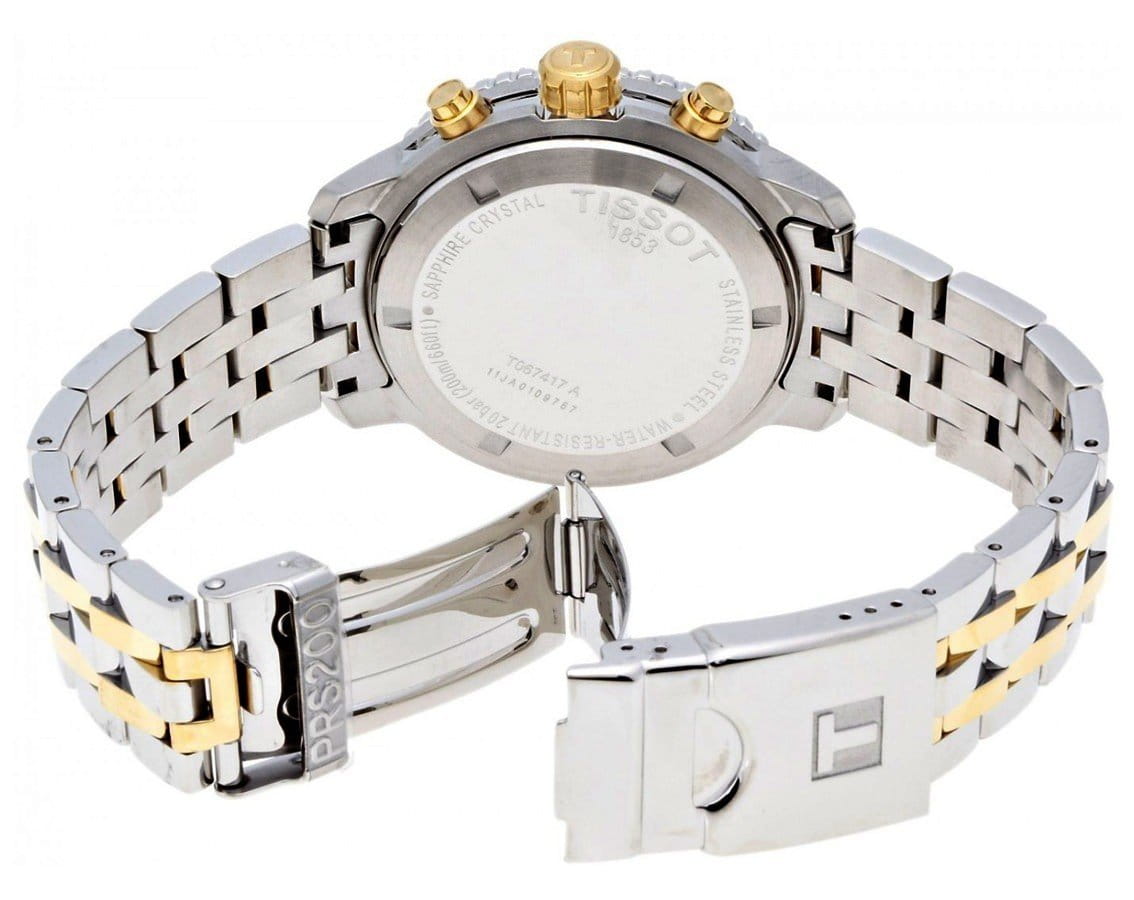 Оригинальные часы Tissot Tissot PRS 200 T067.417.22.031.00 кварцевые калибр механизма eta g10.211 общий вид