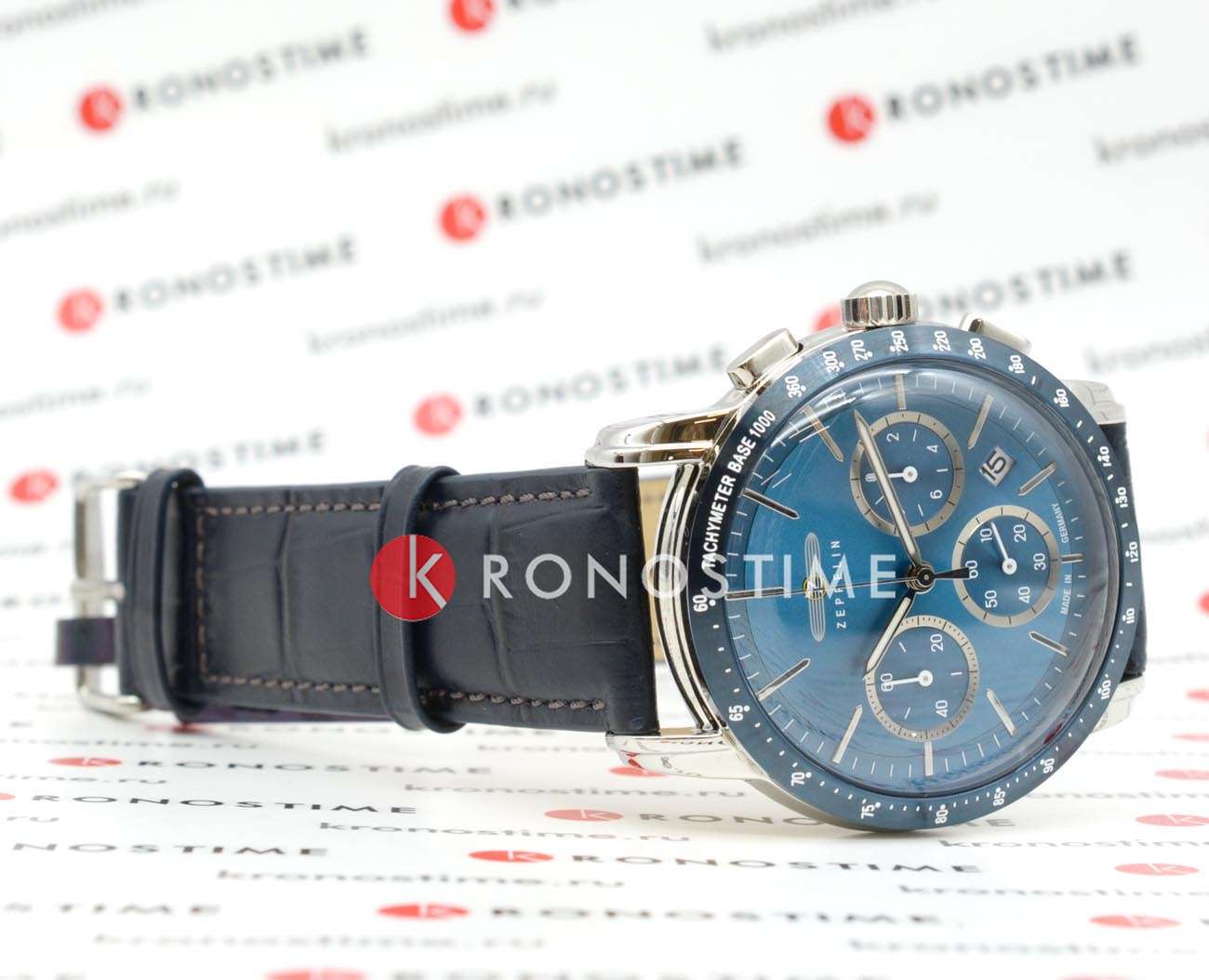 Оригинальные часы Zeppelin Zeppelin New York 88783 кварцевые калибр механизма  общий вид