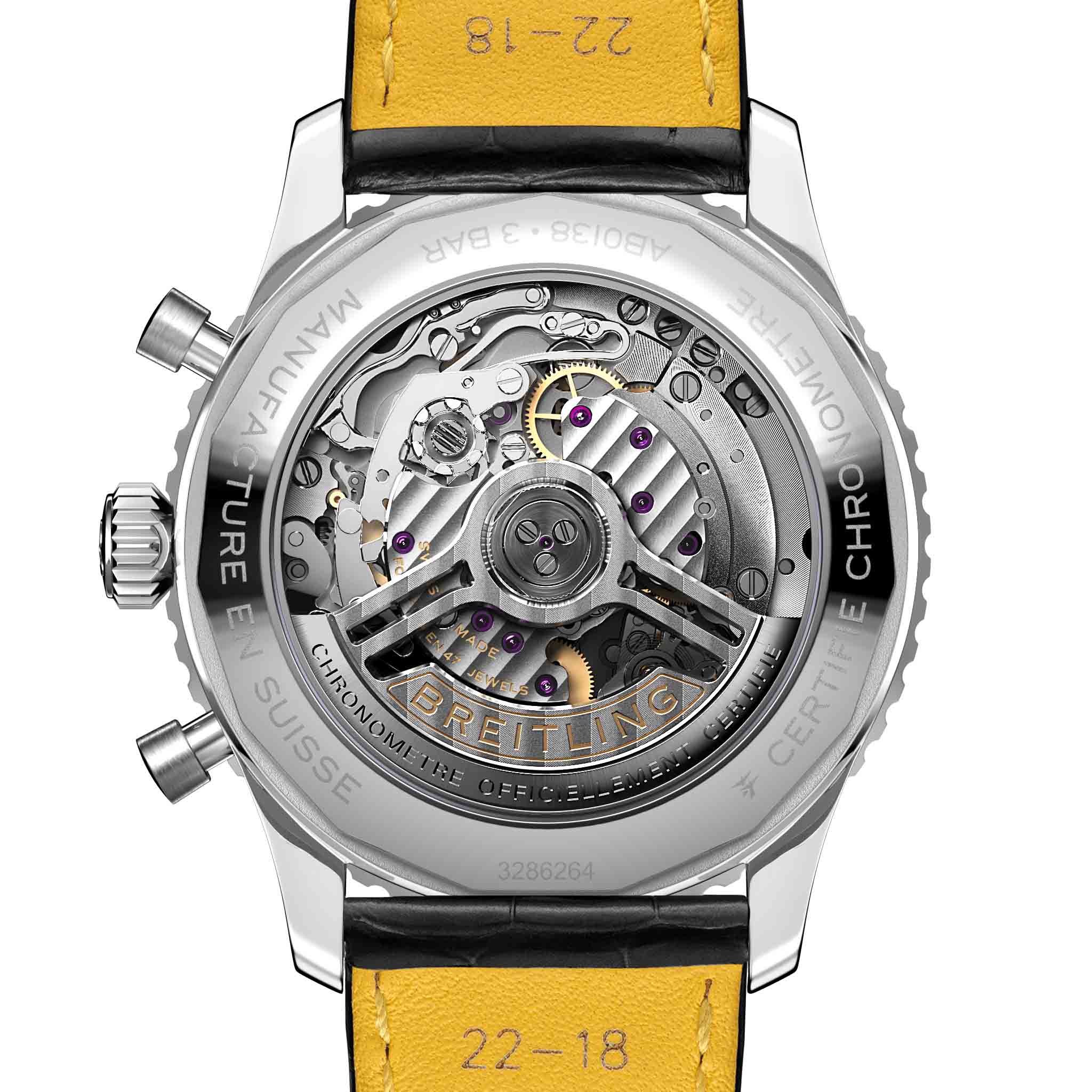 Breitling Breitling Navitimer B01 Chronograph 43 AB0138211B1P1 , наручные мужские часы фото под углом