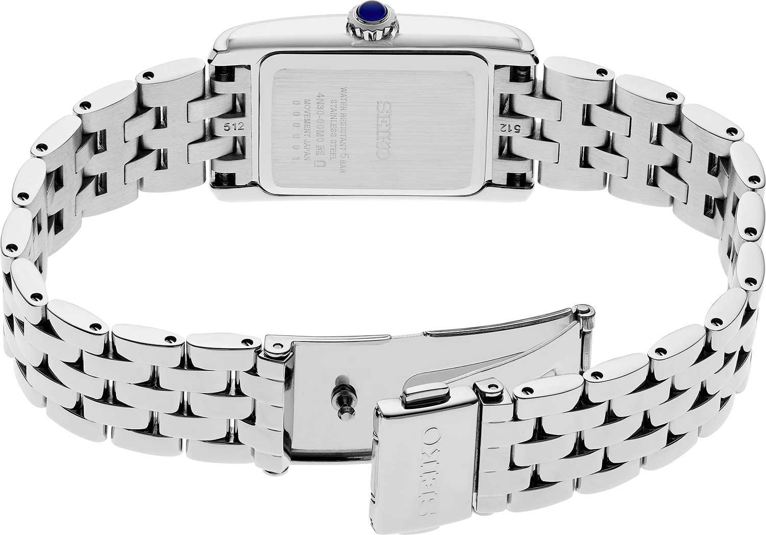 Seiko Seiko Discover More SWR085P1, discover more япония женские часы на браслете нержавеющая сталь с pvd-покрытием боковой вид