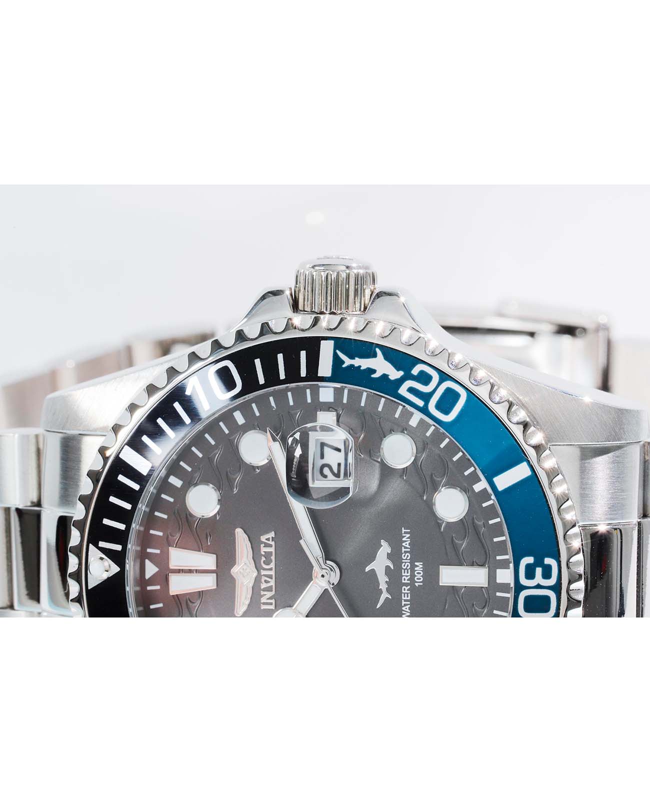 Invicta Invicta Pro Diver IN30956,  сша мужские часы на браслете нержавеющая сталь боковой вид