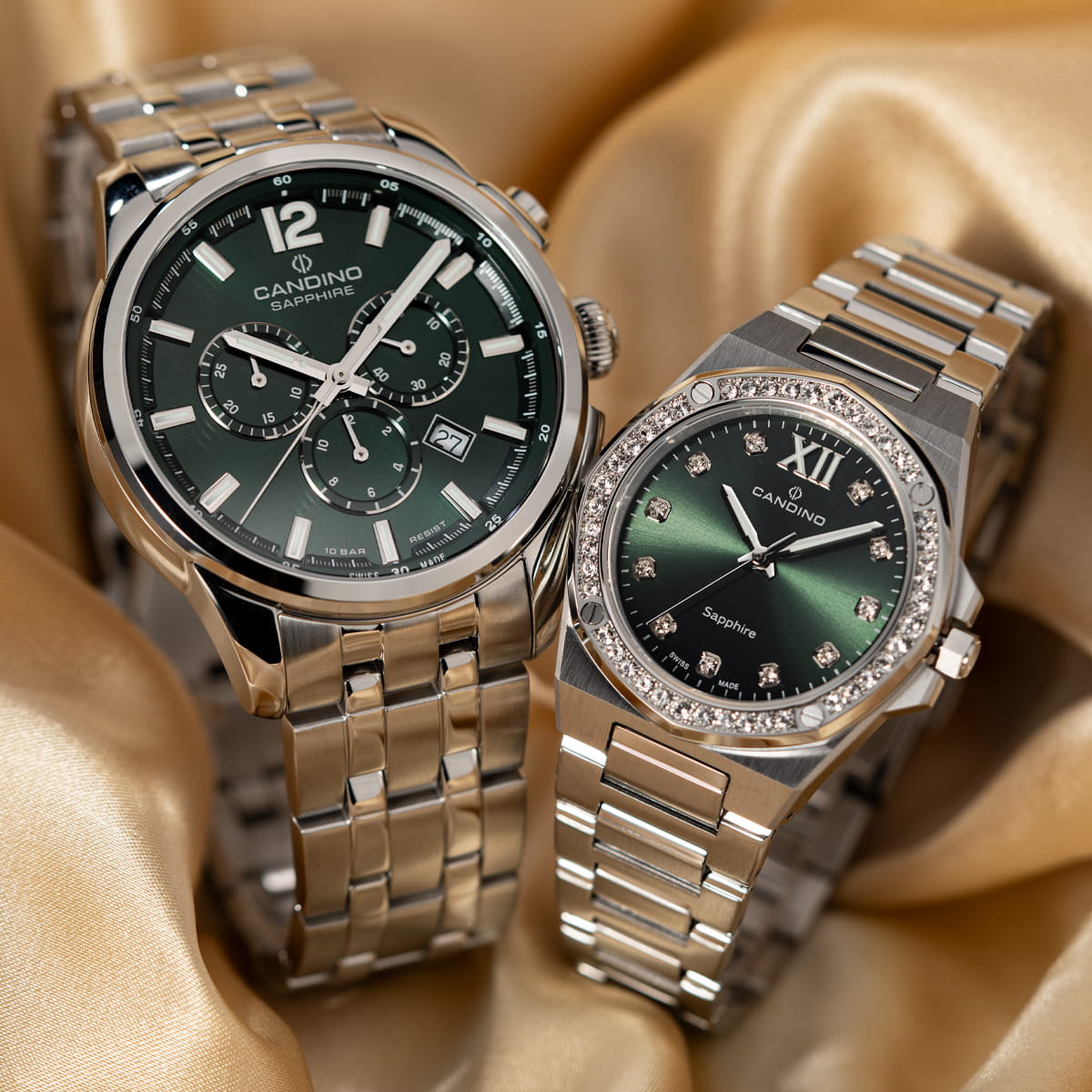 Candino Candino Lady Elegance C4751/5,  швейцария женские часы на браслете нержавеющая сталь боковой вид