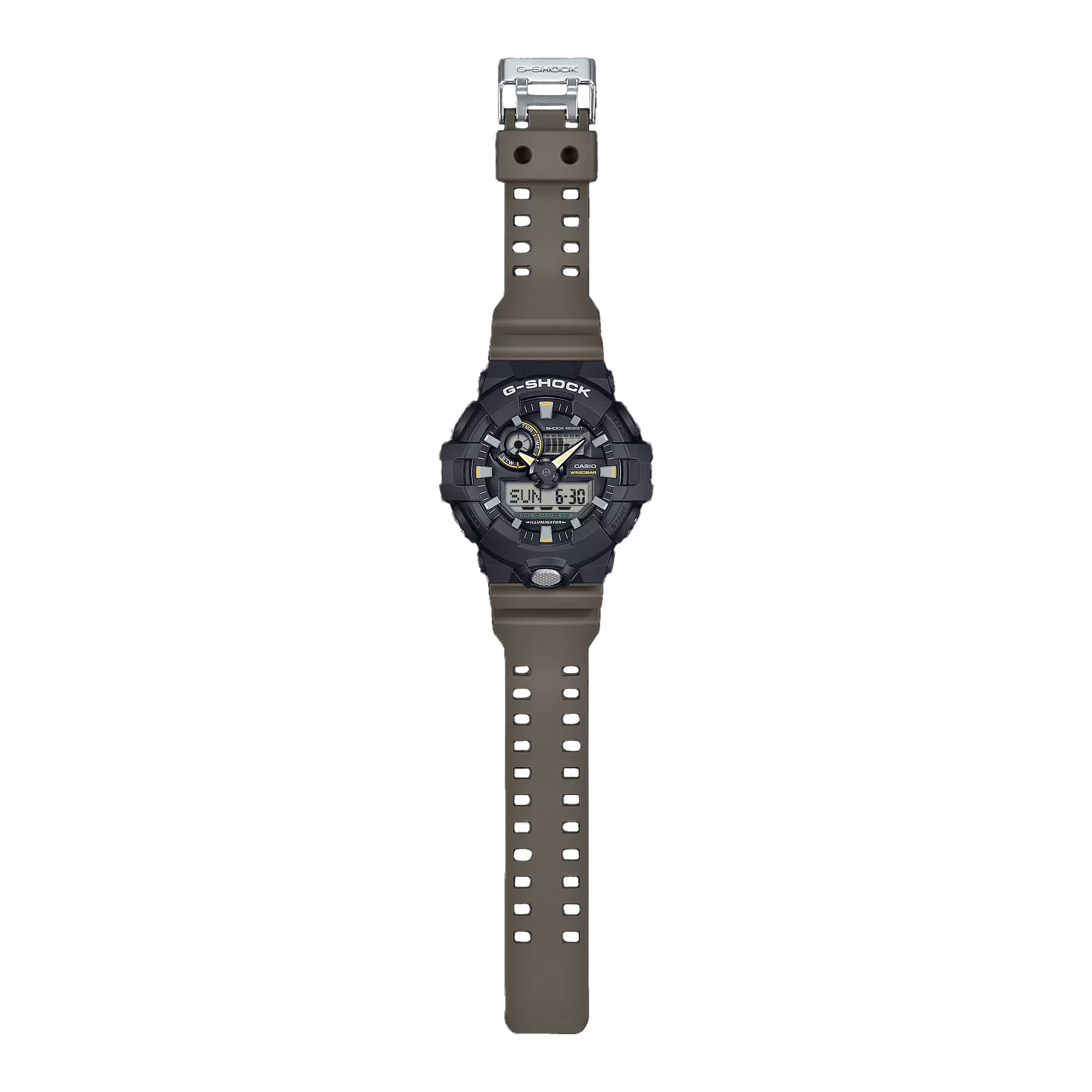 Casio Casio G-Shock GA-710TU-1A3DR (GA-710TU-1A3) GA, наручные мужские часы фото под углом