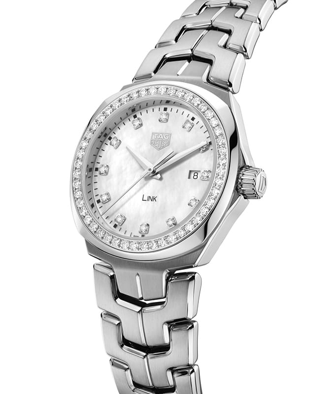TAG Heuer TAG Heuer Link WBC1316.BA0600 , наручные женские часы фото под углом