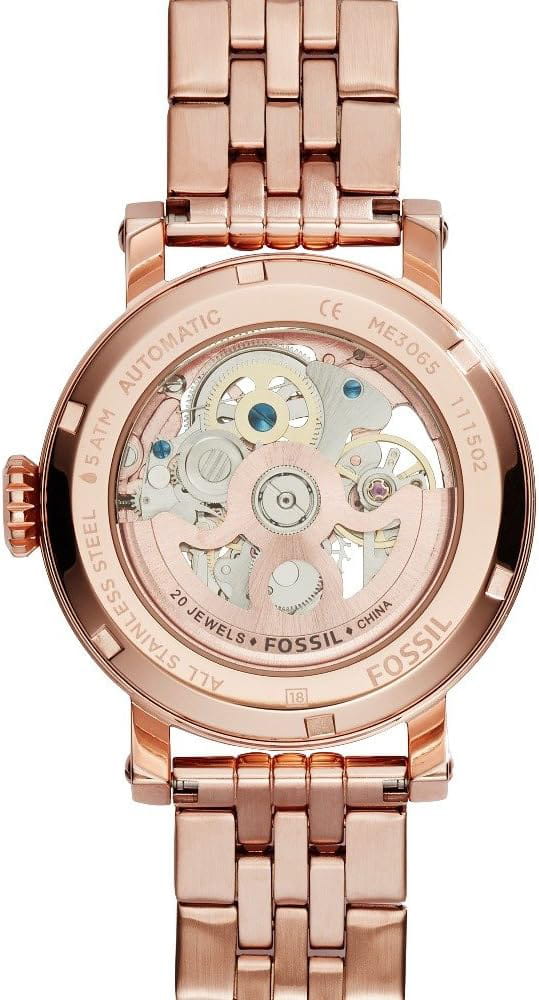 Fossil Fossil Original Boyfriend Automatic ME3065,  сша женские часы на браслете нержавеющая сталь боковой вид