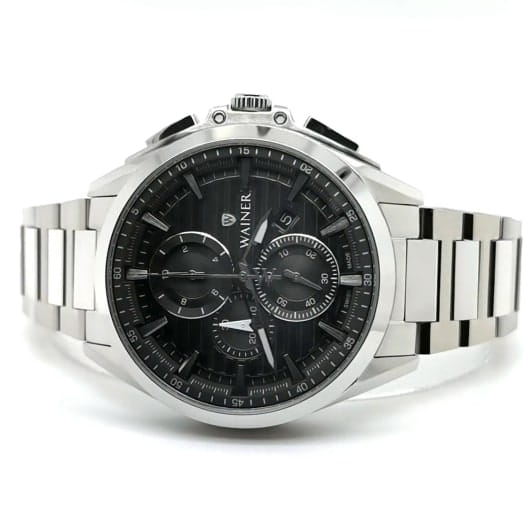 Оригинальные часы Wainer Wainer Classic WA.19401-D кварцевые калибр механизма  общий вид