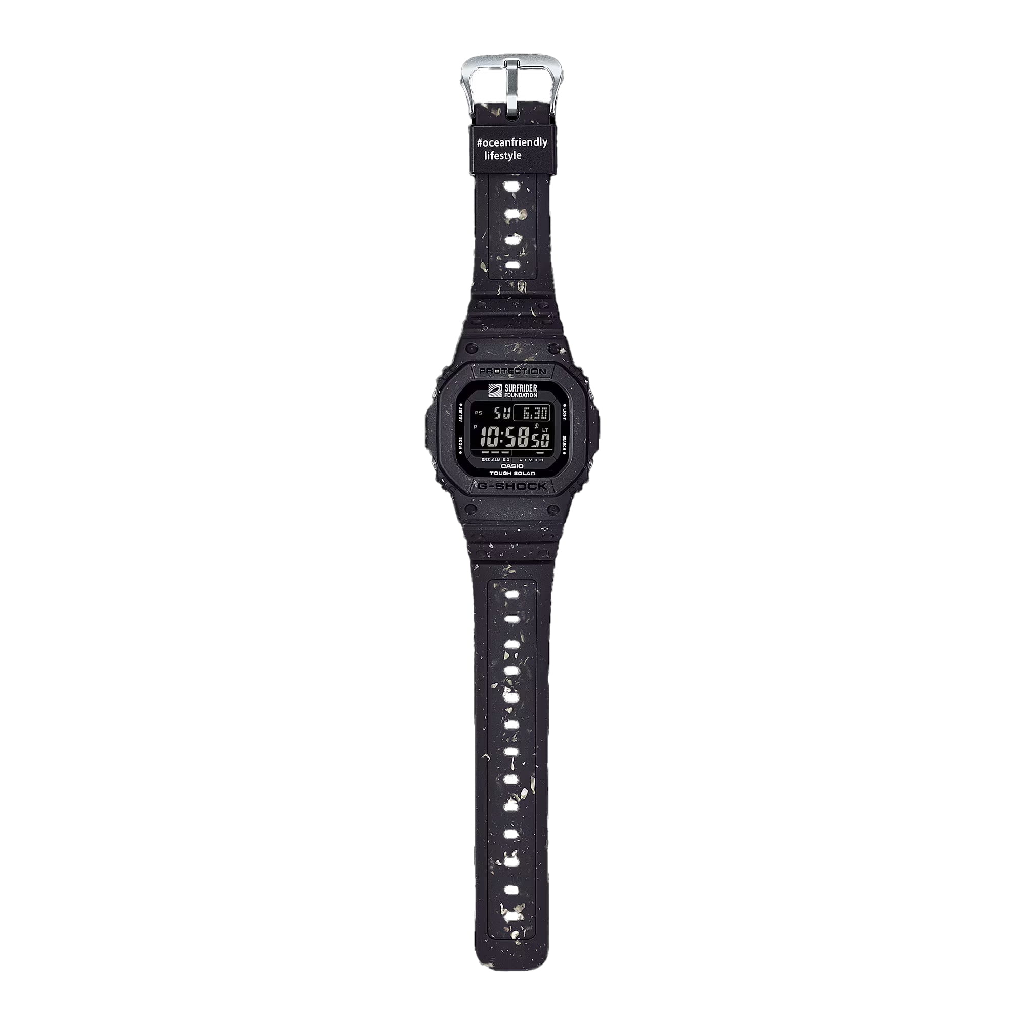 Casio Casio G-Shock G-5600SRF-1DR (G-5600SRF-1), g-shock япония мужские часы на браслете пластик боковой вид