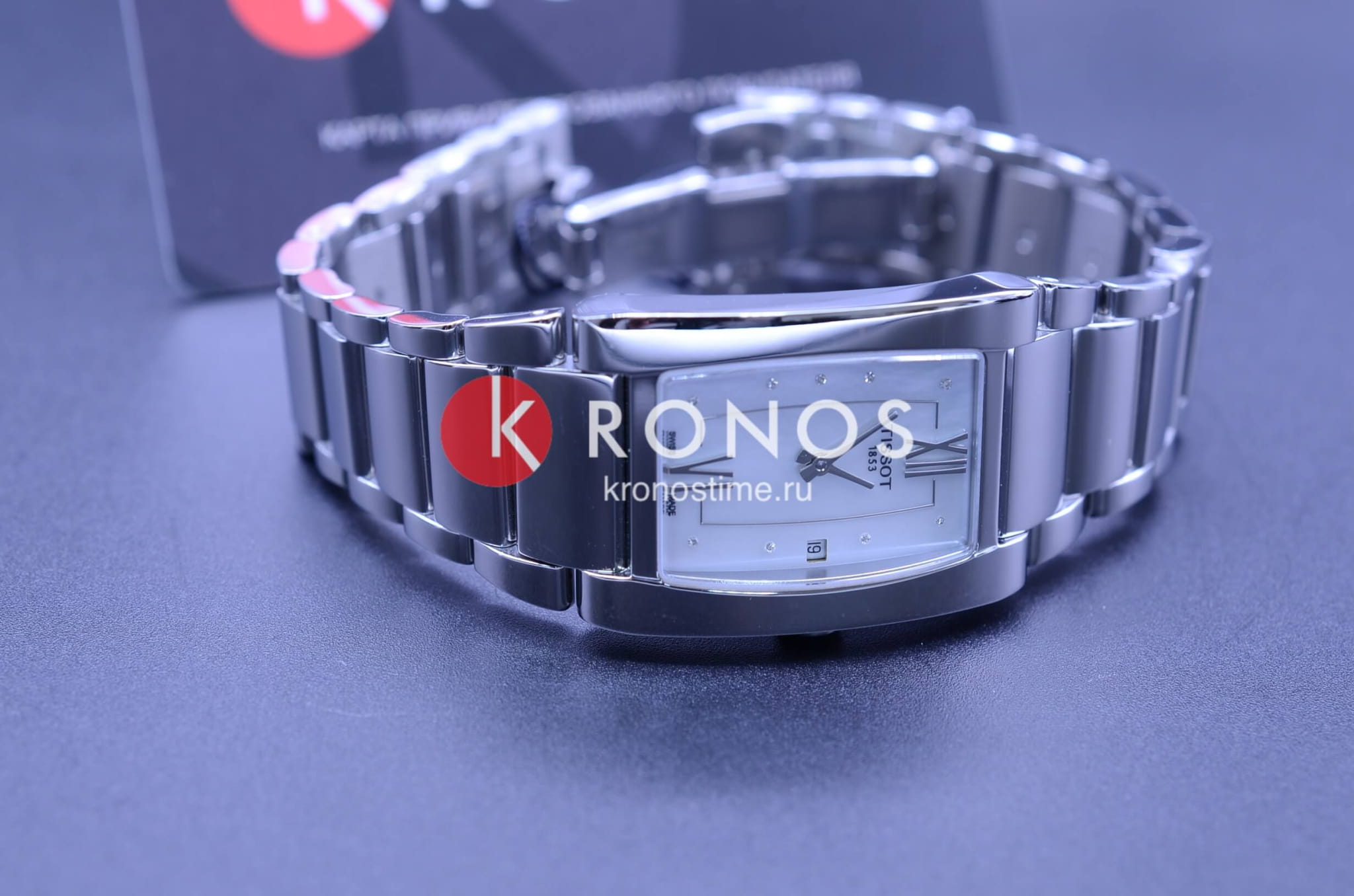 Оригинальные часы Tissot Tissot Generosi-T T105.309.11.116.00 кварцевые калибр механизма eta f03.111 общий вид