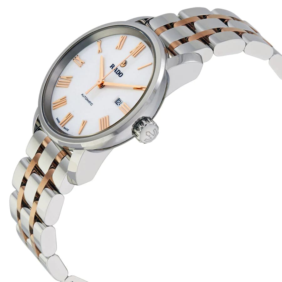 Rado Rado Diamaster R14050123, diamaster швейцария женские часы на браслете нержавеющая сталь с pvd-покрытием боковой вид