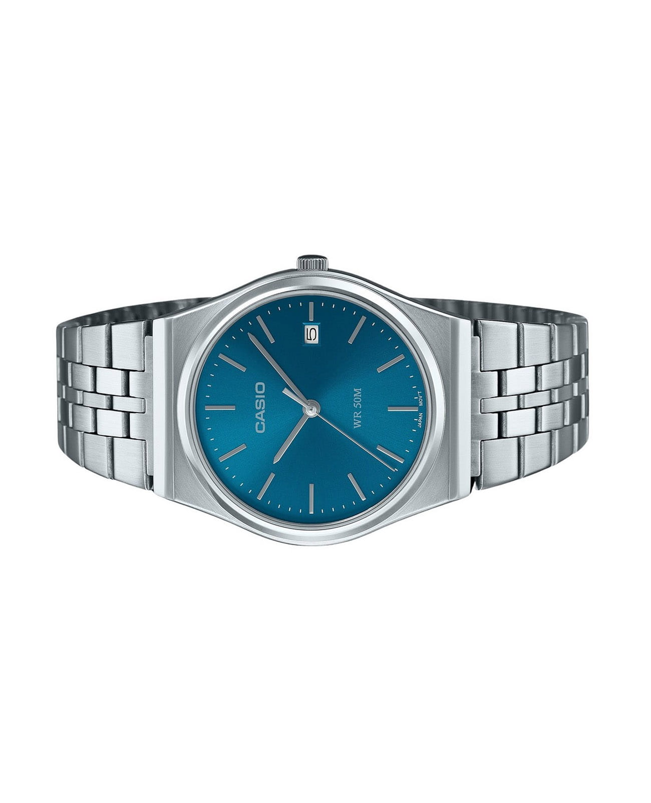 Casio Casio Collection MTP-B145D-2A2 мужские часы бирюзовый циферблат на запястье