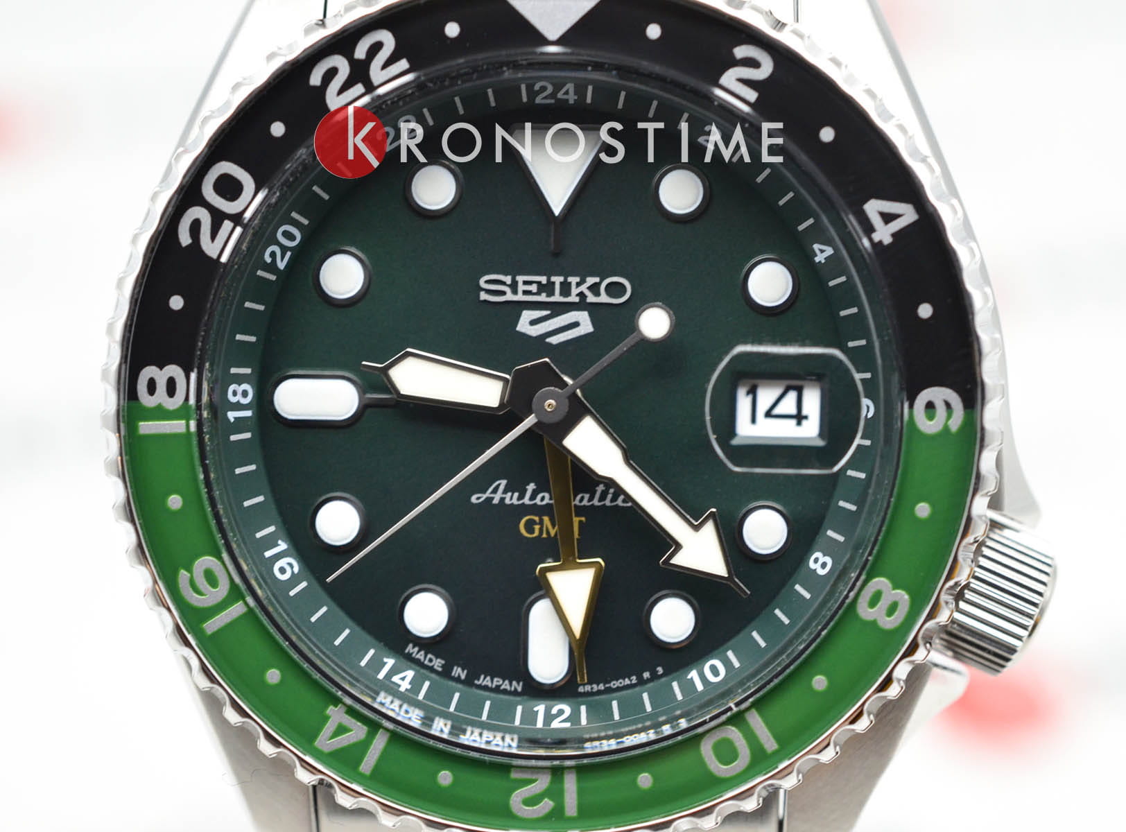 Seiko Seiko 5 Sports SKX series SSK035K1, 5 sports япония мужские часы на браслете нержавеющая сталь боковой вид
