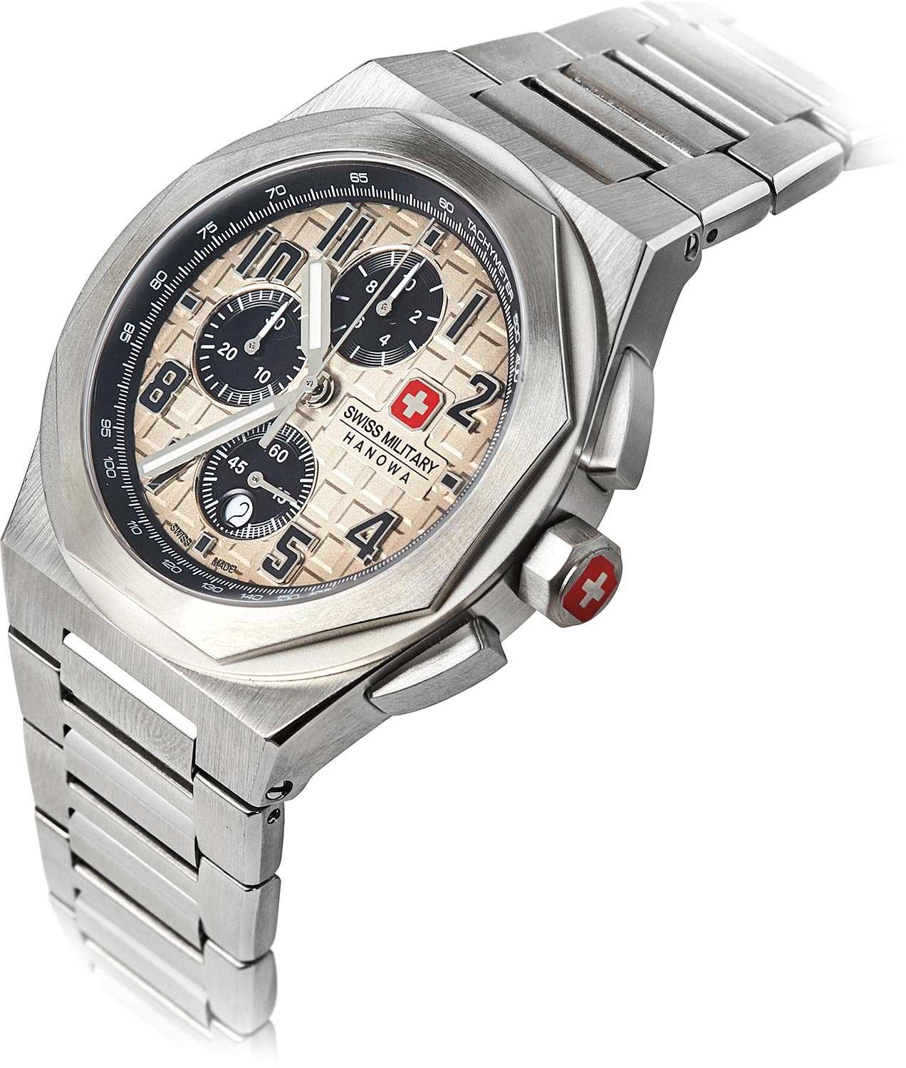 Swiss Military Hanowa Swiss Military Hanowa SMWGI2102002  - задняя крышка сталь металл корпуса, швейцария часы