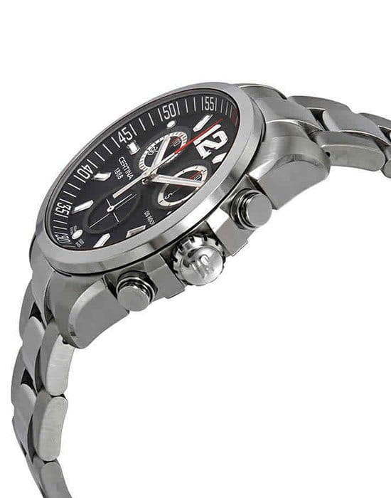 Certina Certina DS Rookie C016.417.11.057.00, ds podium швейцария мужские часы на браслете нержавеющая сталь боковой вид