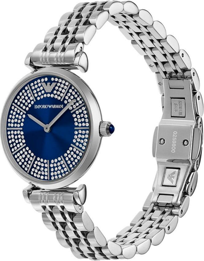 Emporio Armani Emporio Armani Gianni T-Bar AR11627,  италия женские часы на браслете нержавеющая сталь боковой вид