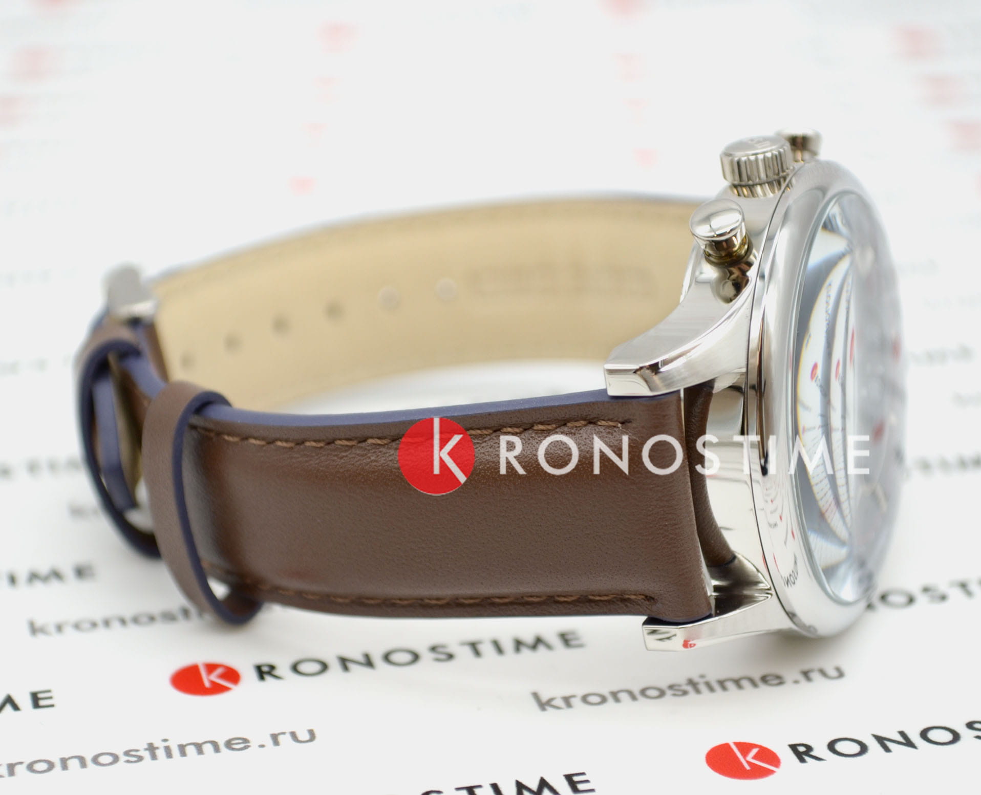 U.S. Polo Assn. U.S. Polo Assn. Crossing USPA1010-05 мужские часы синий циферблат на запястье
