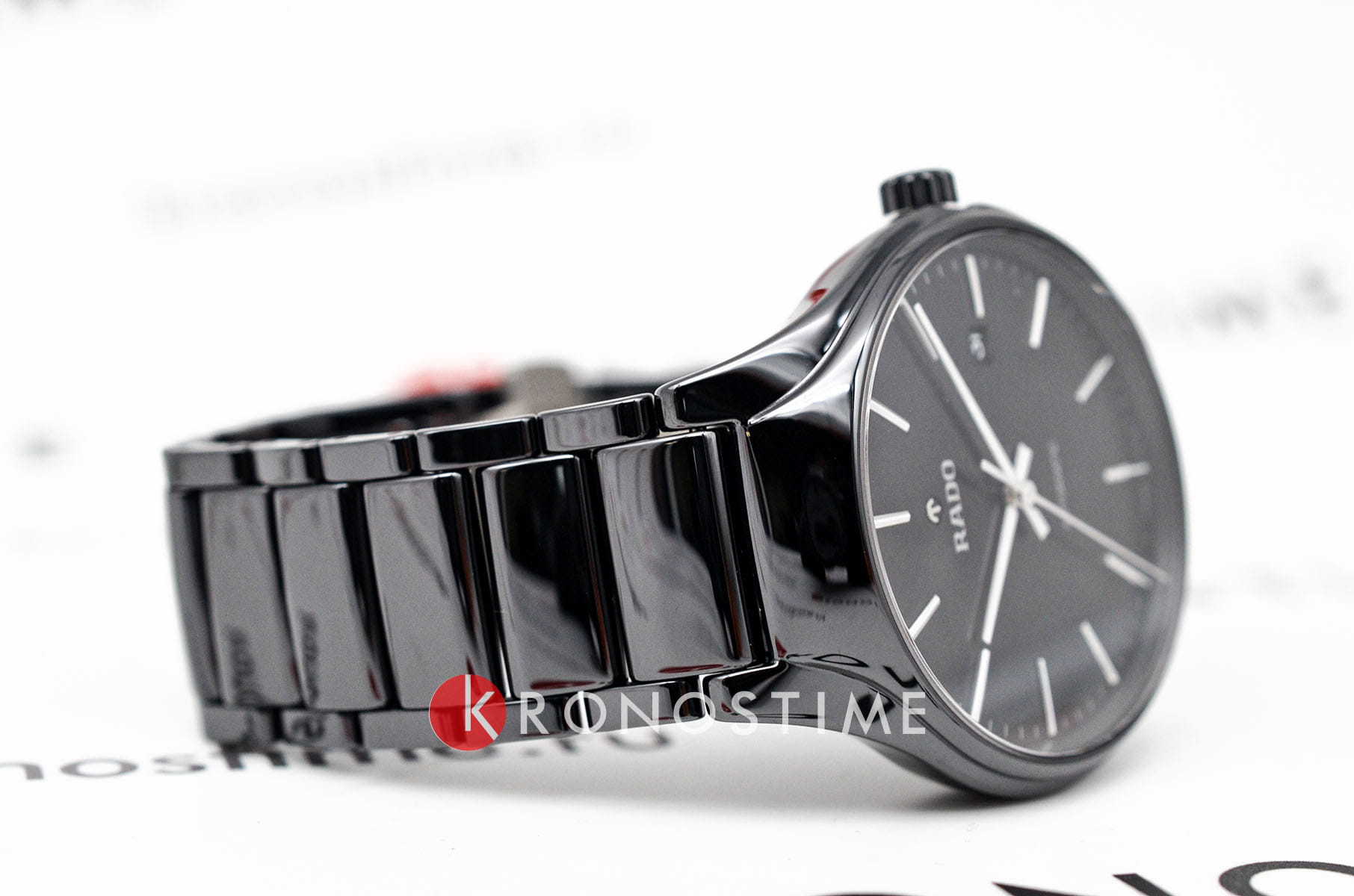 Rado Rado True Automatic R27056152, true швейцария мужские часы на браслете керамика боковой вид