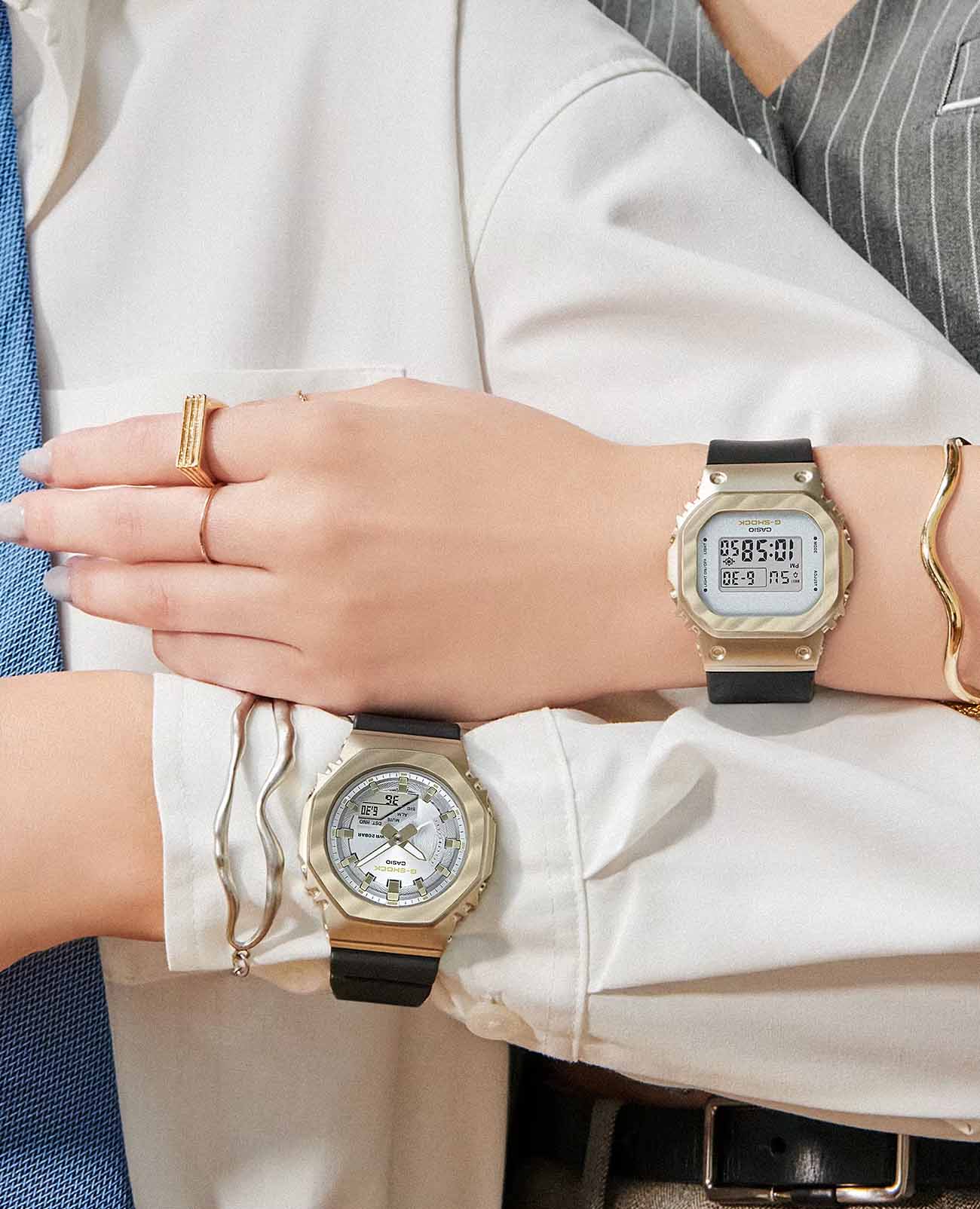 Casio Casio G-Shock GM-S5600BC-1DR (GM-S5600BC-1) женские часы  циферблат на запястье