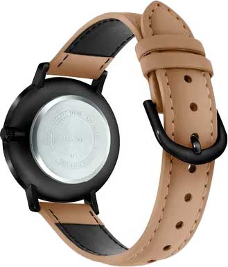 Casio Casio Collection MTP-VT01BL-1BUDF (MTP-VT01BL-1B), collection япония мужские часы на браслете кожаный боковой вид