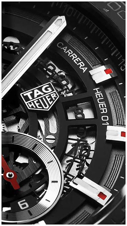 TAG Heuer TAG Heuer Carrera CAR201V.BA0714 , наручные мужские часы фото под углом