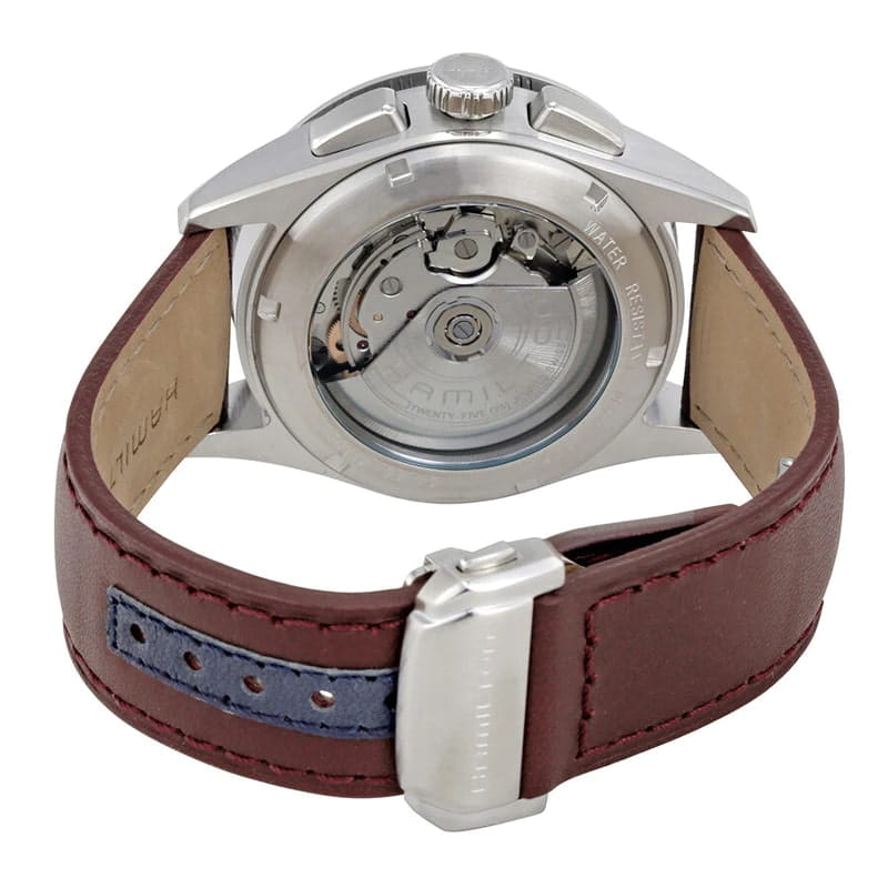 Оригинальные часы Hamilton Hamilton Broadway Auto Chrono H43516871 механические калибр механизма h-21 общий вид