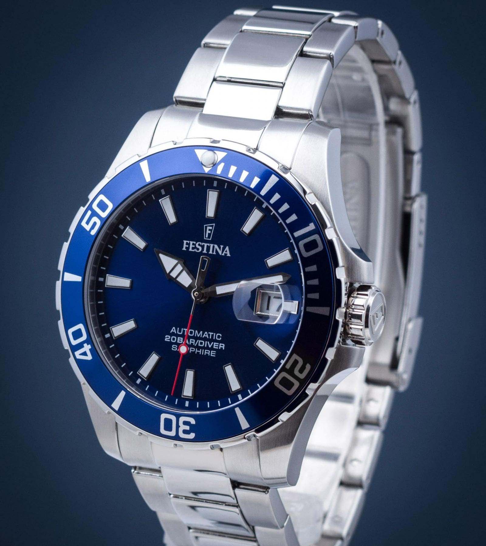 Festina Festina Automatic F20531/3  — детали корпуса и нержавеющая сталь