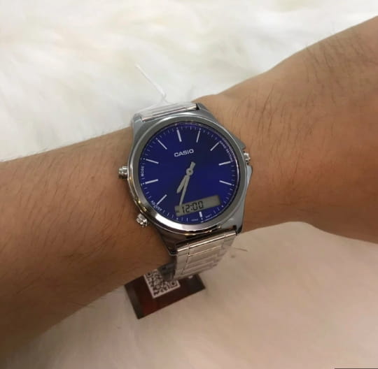 Casio Casio Collection MTP-VC01D-2EUDF (MTP-VC01D-2E) , наручные мужские часы фото под углом