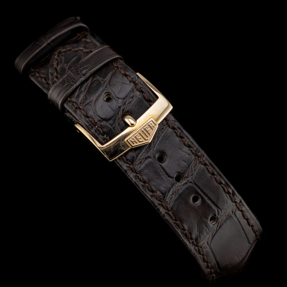 TAG Heuer TAG Heuer Carrera CAR5040.FC8177 механические мужские часы часы крупный план  циферблата